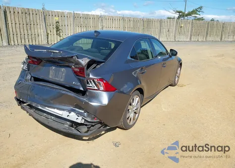 2015 Lexus Is 250 Crafted Line from USA, damaged, VIN JTHBF1D27F5076348